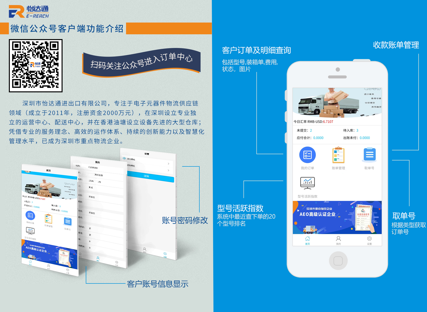 微信公眾號(hào)客戶端功能